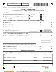 Form HS-122 Vermont Homestead Declaration and Property Tax Credit Claim - Vermont, Page 2