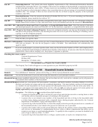 Instructions for Form HS-122 Schedule HI-144 Vermont Homestead Declaration and Property Tax Credit Claim - Vermont, Page 4