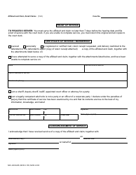 Form DC84 Affidavit and Claim - Small Claims - Michigan, Page 3