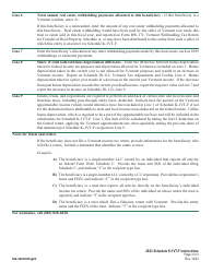 Instructions for Schedule K-1VT-F Vermont Shareholder, Partner, or Member Information - Vermont, Page 3