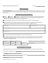 Form MC13 Request and Writ for Garnishment (Nonperiodic) - Michigan, Page 4