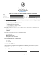Document preview: Form 13-14455-360 Agreement to Accept Orders of Psychiatric/Psychological Appointment - County of San Bernardino, California