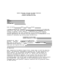 Form DL-78 Medical Report Form - North Carolina, Page 3