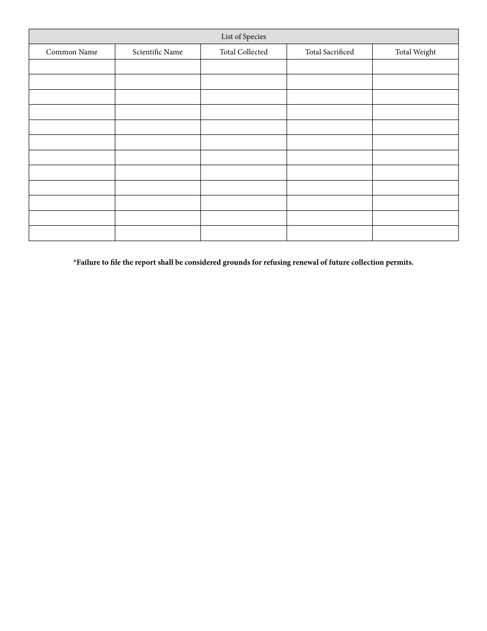 South Carolina Freshwater Scientific Collection Permit - Fill Out, Sign ...