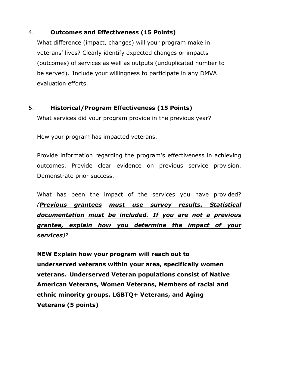 Vtf Grant Application Form - Colorado, Page 6