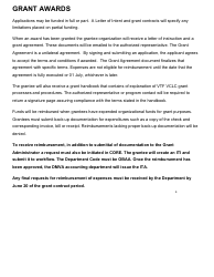 Vtf Vclc Grant Application Form - Colorado, Page 6