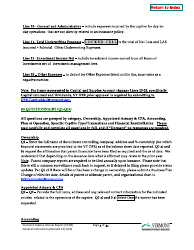Instructions for Vermont Captive Insurance Company Annual Report - Vermont, Page 5