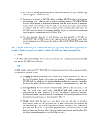 Goods and Services Contract Template - North Dakota, Page 2