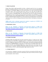 Goods and Services Contract Template - North Dakota, Page 6