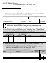 Document preview: Independent Informal Dispute Resolution (Iidr) Request - New Mexico