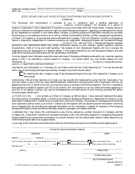 Form 11 Uniform Certificate of Authority Application (Ucaa) - Biographical Affidavit, Page 11