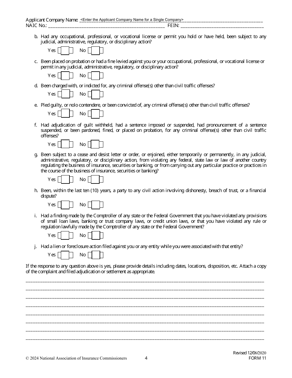 Form 11 Download Fillable PDF or Fill Online Uniform Certificate of ...