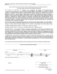 Form 11 Uniform Certificate of Authority Application (Ucaa) - Biographical Affidavit, Page 9
