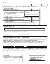 Form 10A Application for Municipal Income Tax Refund - Ohio, Page 2