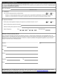 Histotechnologist Form 4 Certification of Experience - New York, Page 2