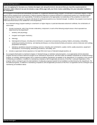 Histotechnologist Form 2 Certification of Professional Education - New York, Page 2