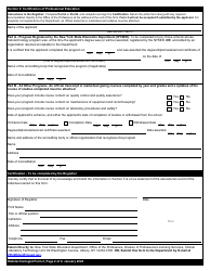 Histotechnologist Form 2 Certification of Professional Education - New York, Page 4