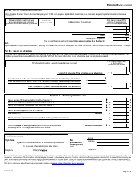 Form RC243 Tax-Free Savings Account (Tfsa) Return - Canada, Page 2
