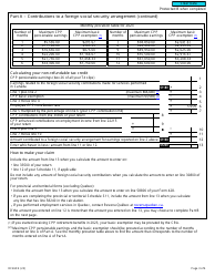 Form RC269 Employee Contributions to a Foreign Pension Plan or Social Security Arrangement for Non-united States Plans or Arrangements - Canada, Page 3