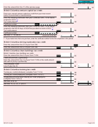 Form BC479 (5010-TC) British Columbia Credits - Canada, Page 2