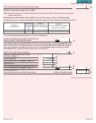 Form BC479 (5010-TC) British Columbia Credits - Canada, Page 3