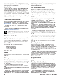 Instructions for IRS Form 1041-QFT U.S. Income Tax Return for Qualified Funeral Trusts, Page 2