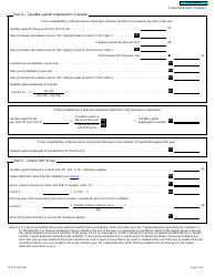 Form T2 Schedule 38 Part VI Tax on Capital of Financial Institutions (2023 and Later Tax Years) - Canada, Page 4