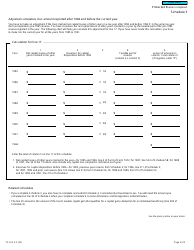 Form T3 Schedule 3 Eligible Taxable Capital Gains - Canada, Page 2