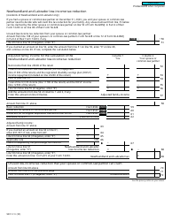 Form T2203 (9401-C; NL428MJ) Part 4 Newfoundland and Labrador Tax (Multiple Jurisdictions) - Canada, Page 3
