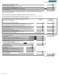 Form T2203 (9403-C; NS428MJ) Part 4 Nova Scotia Tax (Multiple Jurisdictions) - Canada, Page 2