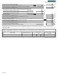 Form T2203 (9408-C; SK428MJ) Part 4 Saskatchewan Tax (Multiple Jurisdictions) - Canada, Page 2