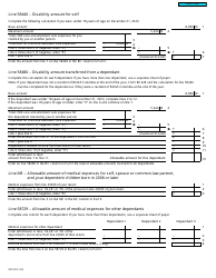Form T2203 (9410-D) Worksheet BC428MJ British Columbia - Canada, Page 2