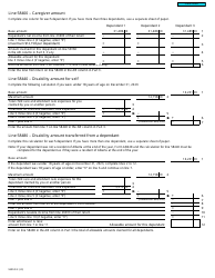 Form T2203 (9409-D) Worksheet AB428MJ Alberta - Canada, Page 2
