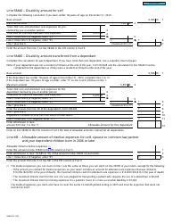 Form 9406-D (T2203) Worksheet ON428MJ Ontario - Canada, Page 2