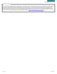 Form UHT-183 Authorization to Electronically File the Underused Housing Tax Return and Election Form - Canada, Page 2