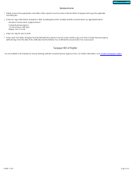 Form ON201 Superior Court of Justice Notice of Appeal - Canada, Page 2