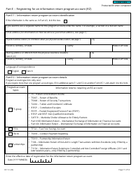 Form RC1 Request for a Business Number and Certain Program Accounts - Canada, Page 11