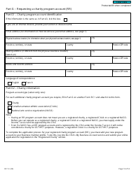 Form RC1 Request for a Business Number and Certain Program Accounts - Canada, Page 13