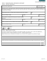 Form RC1 Request for a Business Number and Certain Program Accounts - Canada, Page 4