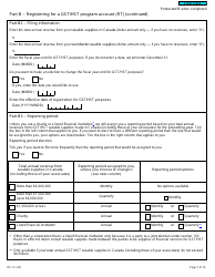 Form RC1 Request for a Business Number and Certain Program Accounts - Canada, Page 7