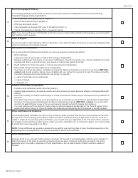 Form IMM5760 Document Checklist: Permanent Residence - Start-Up Business Class - Canada, Page 3
