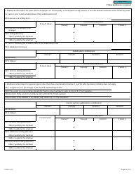Form T1200 Actuarial Information Summary - Canada, Page 15