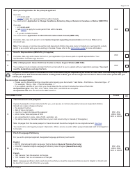 Form IMM5981 Document Checklist - Permanent Residence - Home Child Care Provider or Home Support Worker - Canada, Page 3