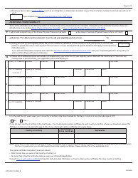 Form CIT0002 Application for Canadian Citizenship Adults (18 Years of Age or Older) Applying Under Subsection 5(1) - Canada, Page 3