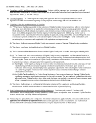 Form HUD-92237-PRA Part II Rental Assistance Contract - Section 811 Project Rental Assistance (Pra), Page 6