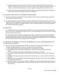 Form HUD-92237-PRA Part II Rental Assistance Contract - Section 811 Project Rental Assistance (Pra), Page 9