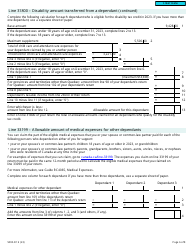 Form 5000-D1 Federal Worksheet - Canada, Page 6