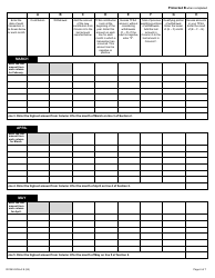 Form RC243 Schedule A Excess Tfsa Amounts - Canada, Page 4