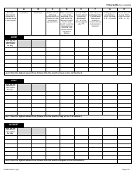 Form RC243 Schedule A Excess Tfsa Amounts - Canada, Page 5