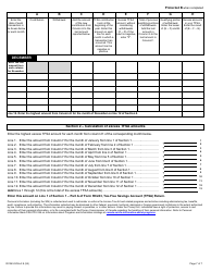 Form RC243 Schedule A Excess Tfsa Amounts - Canada, Page 7